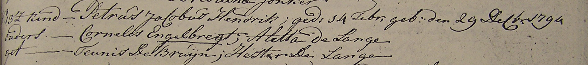 Petrus (Jacobus) Engelbrecht (1794)